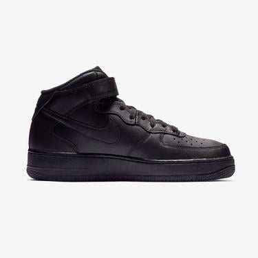  Nike Air Force 1 Mid '07 Erkek Siyah Spor Ayakkabı