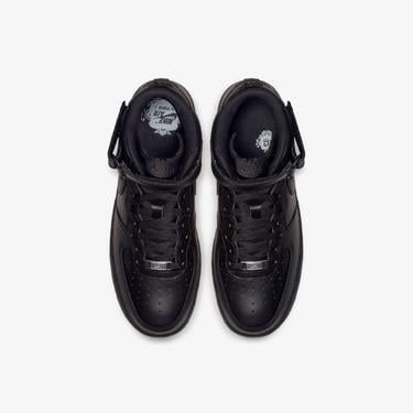  Nike Air Force 1 Mid '07 Erkek Siyah Spor Ayakkabı