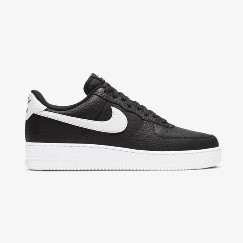 Nike Air Force 1 '07 Erkek Siyah Spor Ayakkabı