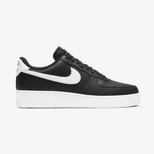  Nike Air Force 1 '07 Erkek Siyah Spor Ayakkabı