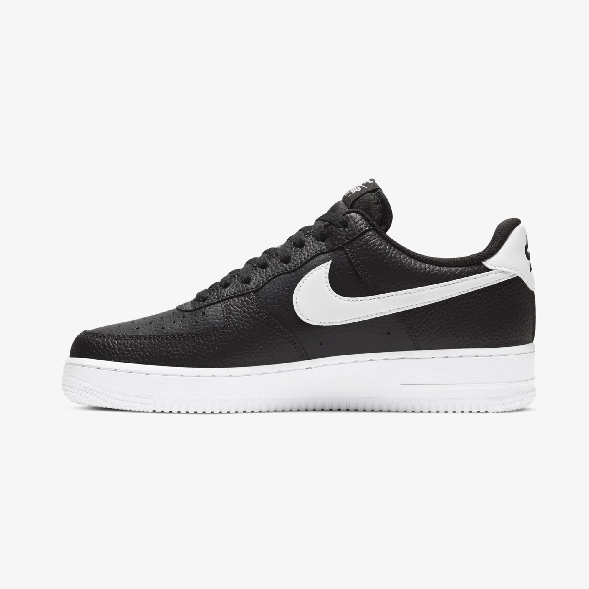 Nike Air Force 1 '07 Erkek Siyah Spor Ayakkabı