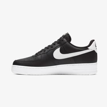  Nike Air Force 1 '07 Erkek Siyah Spor Ayakkabı