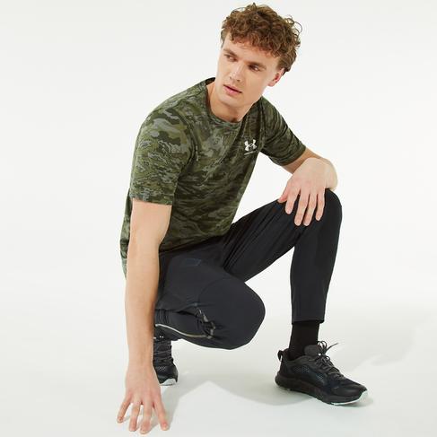  Under Armour Abc Camo Erkek Yeşil Günlük T-Shirt