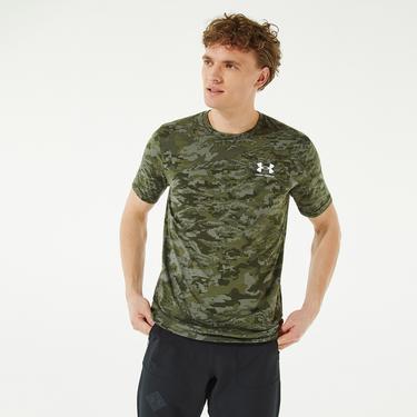  Under Armour Abc Camo Erkek Yeşil Günlük T-Shirt