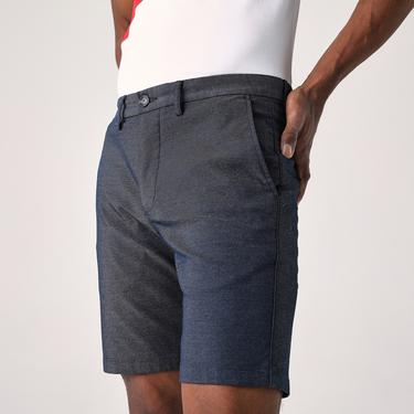  Erkek Slim Fit Lacivert Bermuda Şort