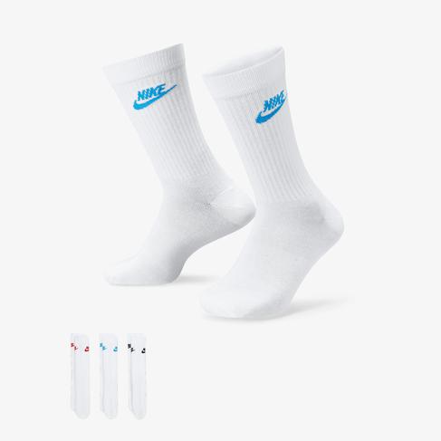  Nike Sportswear Everyday Essential Cr Unisex Renkli 3'lü Çorap