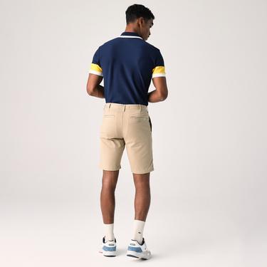  Lacoste Erkek Slim Fit Bej Bermuda
