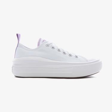 Converse Chuck Taylor All Star Move Color Pop Platform Low Kadın Beyaz Sneaker