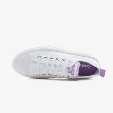  Converse Chuck Taylor All Star Move Color Pop Platform Low Kadın Beyaz Sneaker