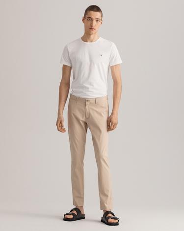 GANT Erkek Bej Slim Fit Hallden Pantolon