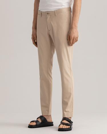 GANT Erkek Bej Slim Fit Hallden Pantolon