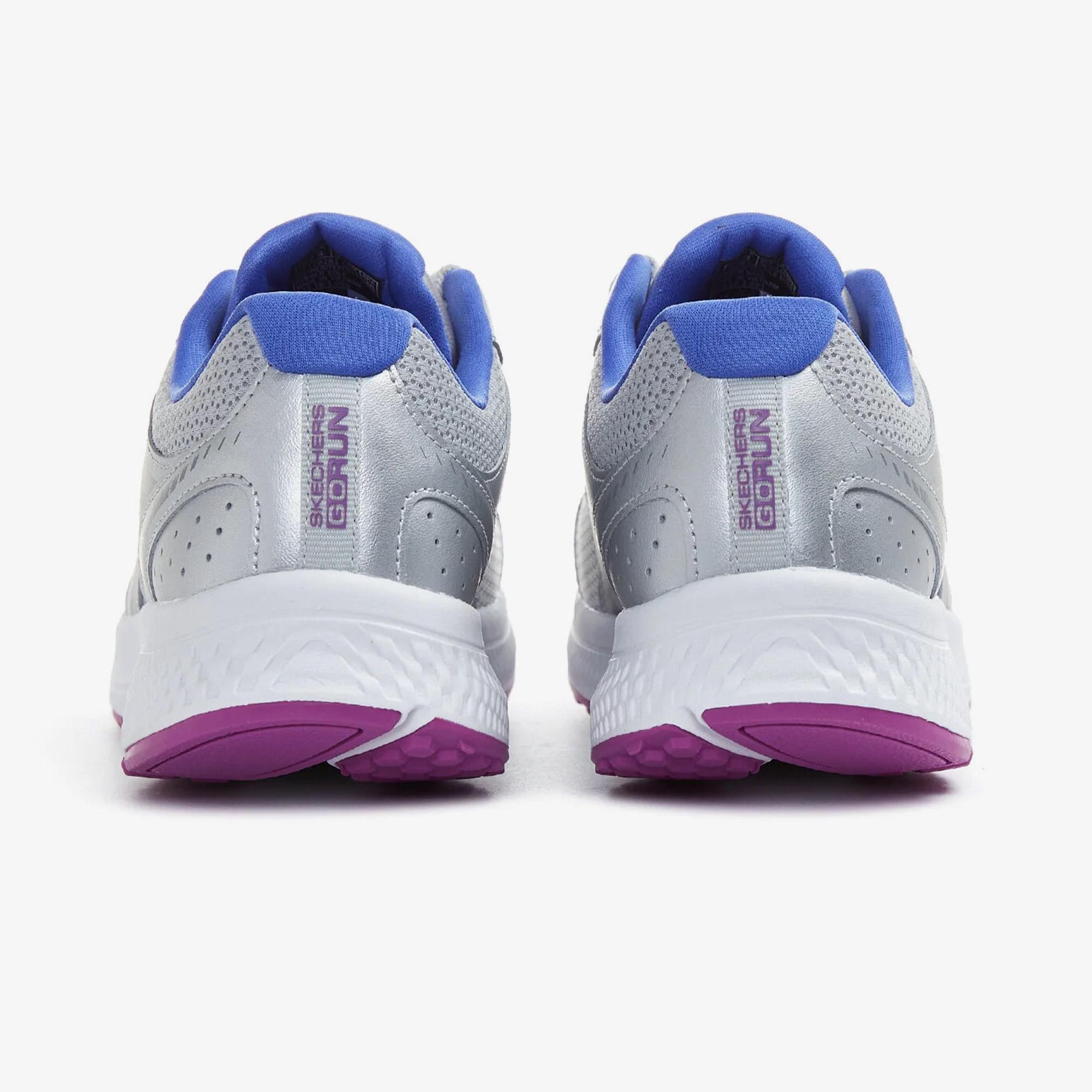 Skechers Go Run Consistent Kadın Gümüş Spor Ayakkabı