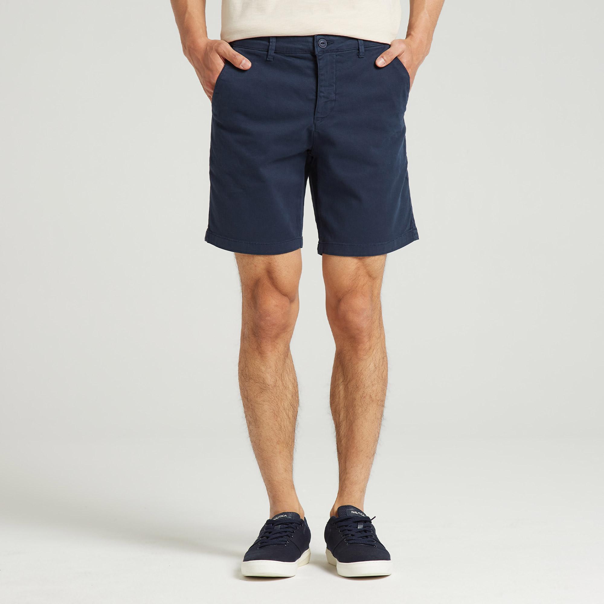 Nautica Erkek Lacivert Slim Fit Bermuda Şort