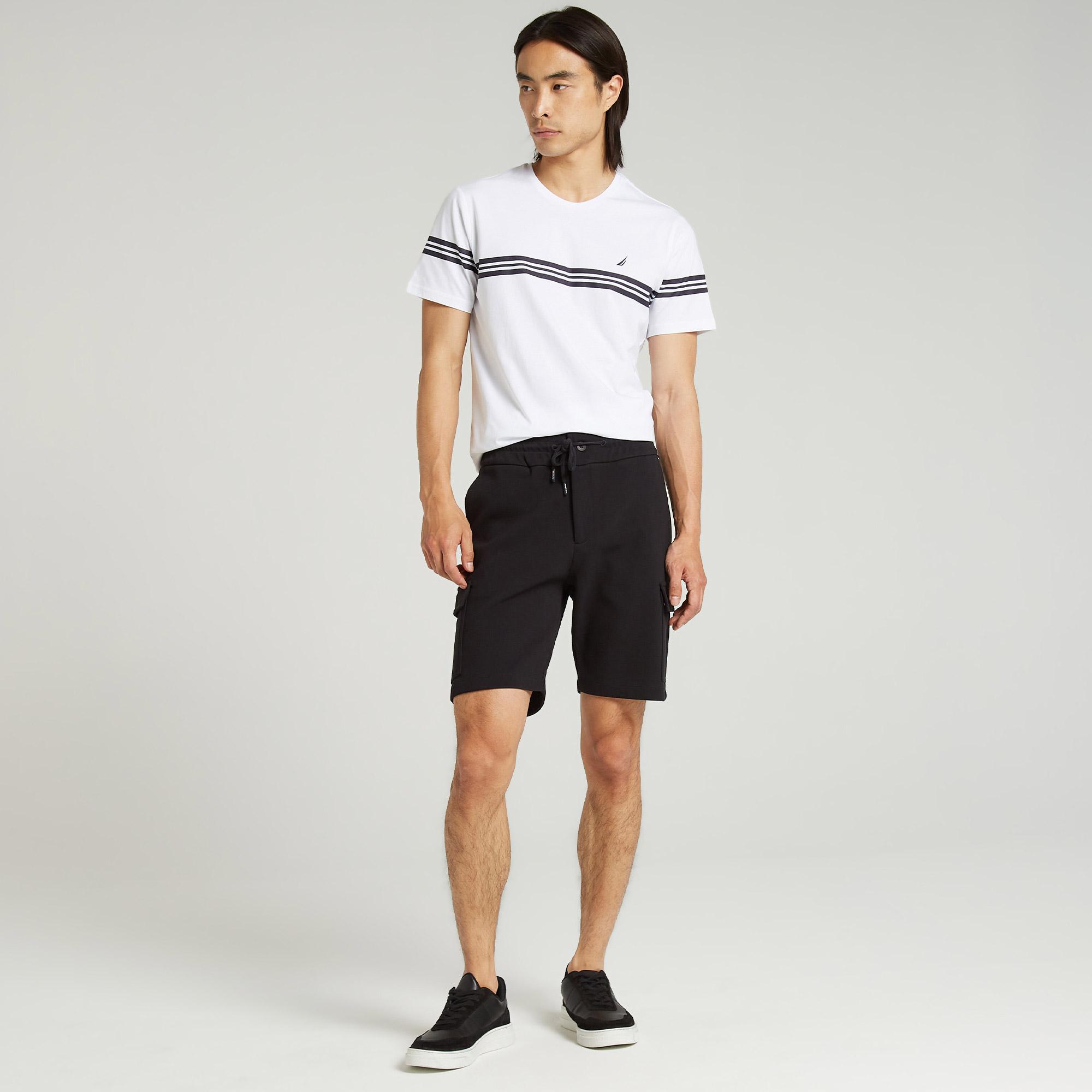 Nautica Erkek Siyah Standart Fit Şort