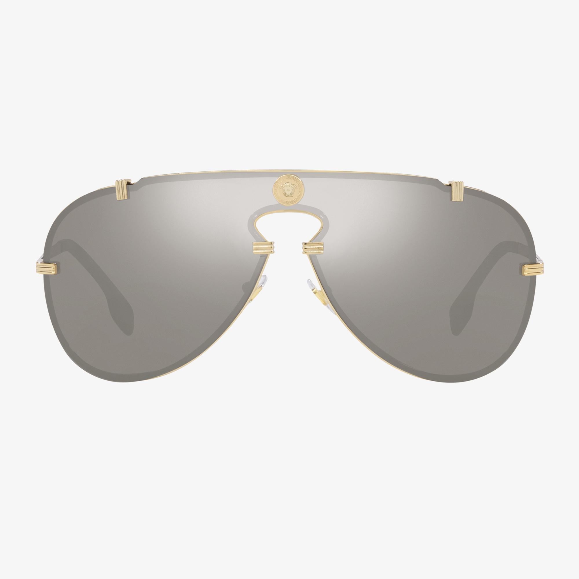 VERSACE Metal Erkek Altın Güneş Gözlüğü