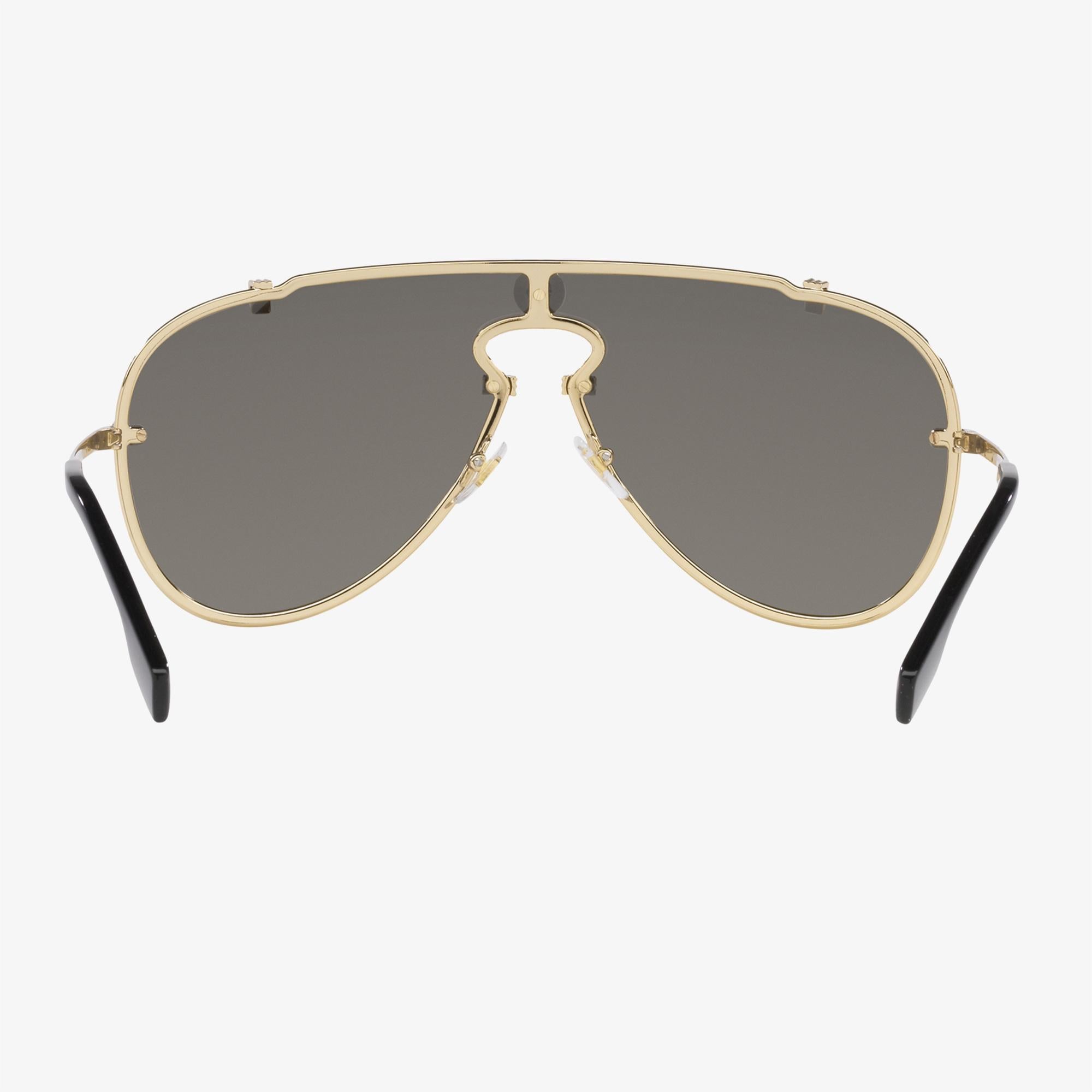 VERSACE Metal Erkek Altın Güneş Gözlüğü