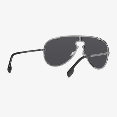  VERSACE Metal Erkek Siyah Güneş Gözlüğü