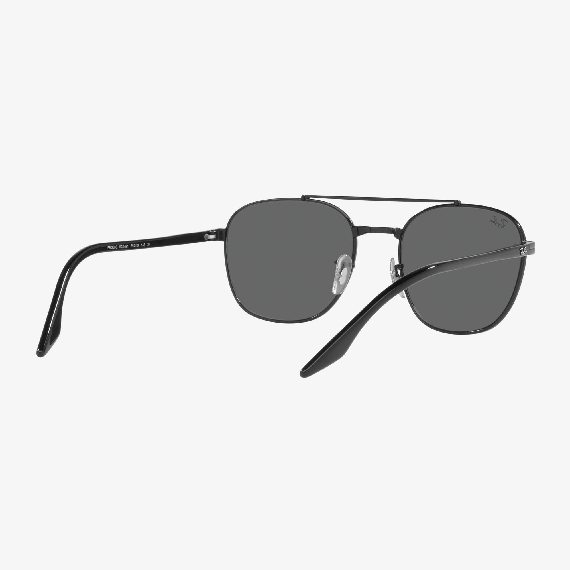 Ray-Ban Chromance Unisex Siyah Güneş Gözlüğü