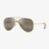 Ray-Ban New Aviator Unisex Altın Rengi Güneş Gözlüğü