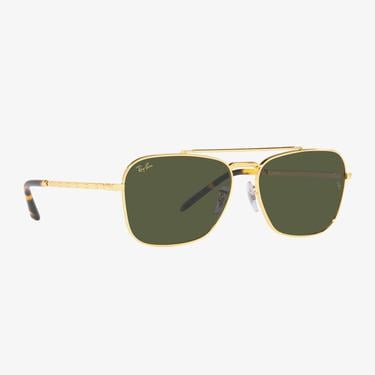  Ray-Ban New Caravan Unisex Altın Rengi Güneş Gözlüğü