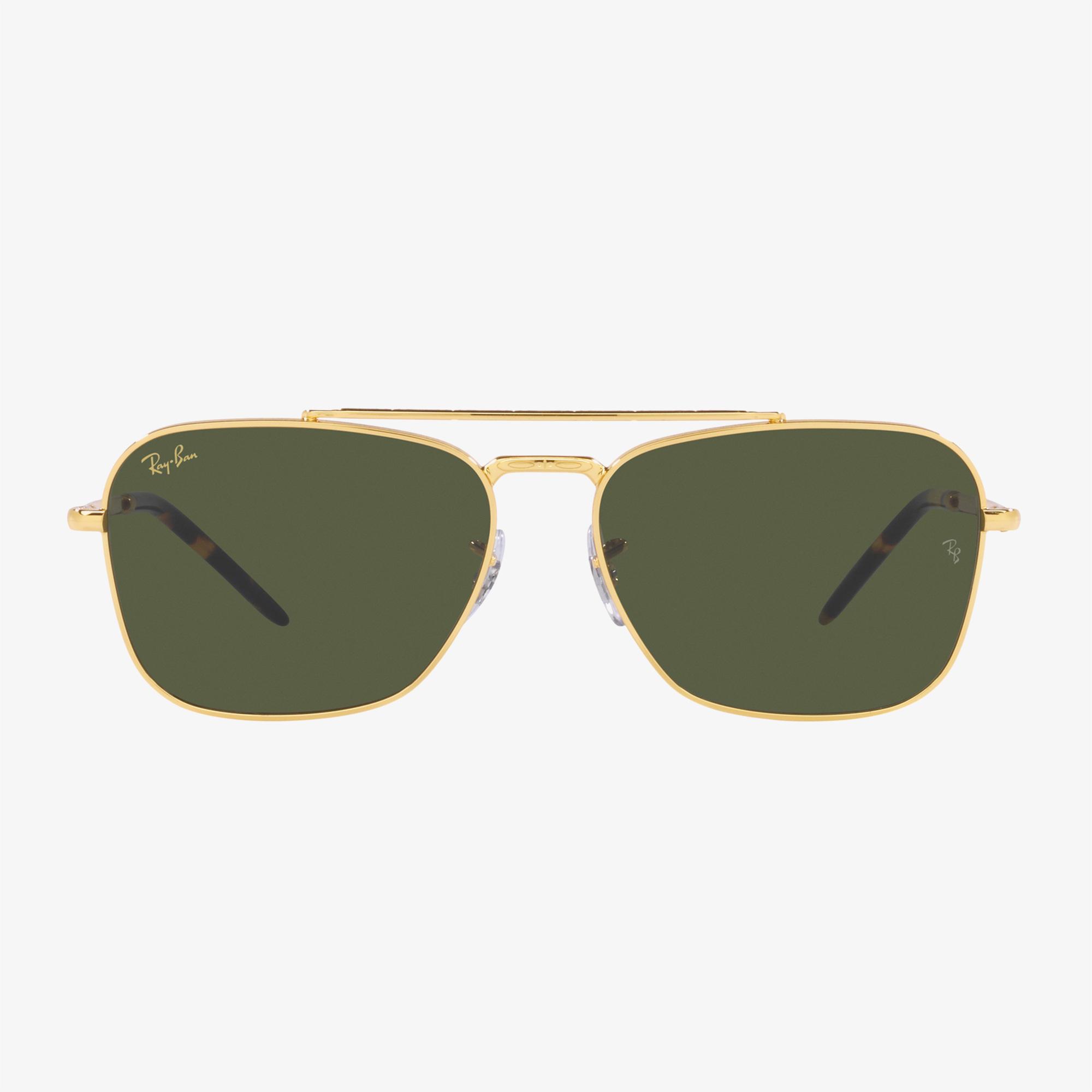 Ray-Ban New Caravan Unisex Altın Rengi Güneş Gözlüğü