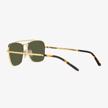  Ray-Ban New Caravan Unisex Altın Rengi Güneş Gözlüğü