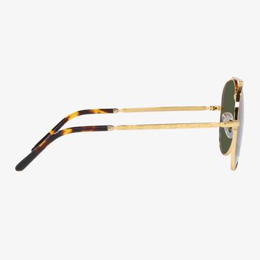  Ray-Ban New Aviator Unisex Altın Rengi Güneş Gözlüğü