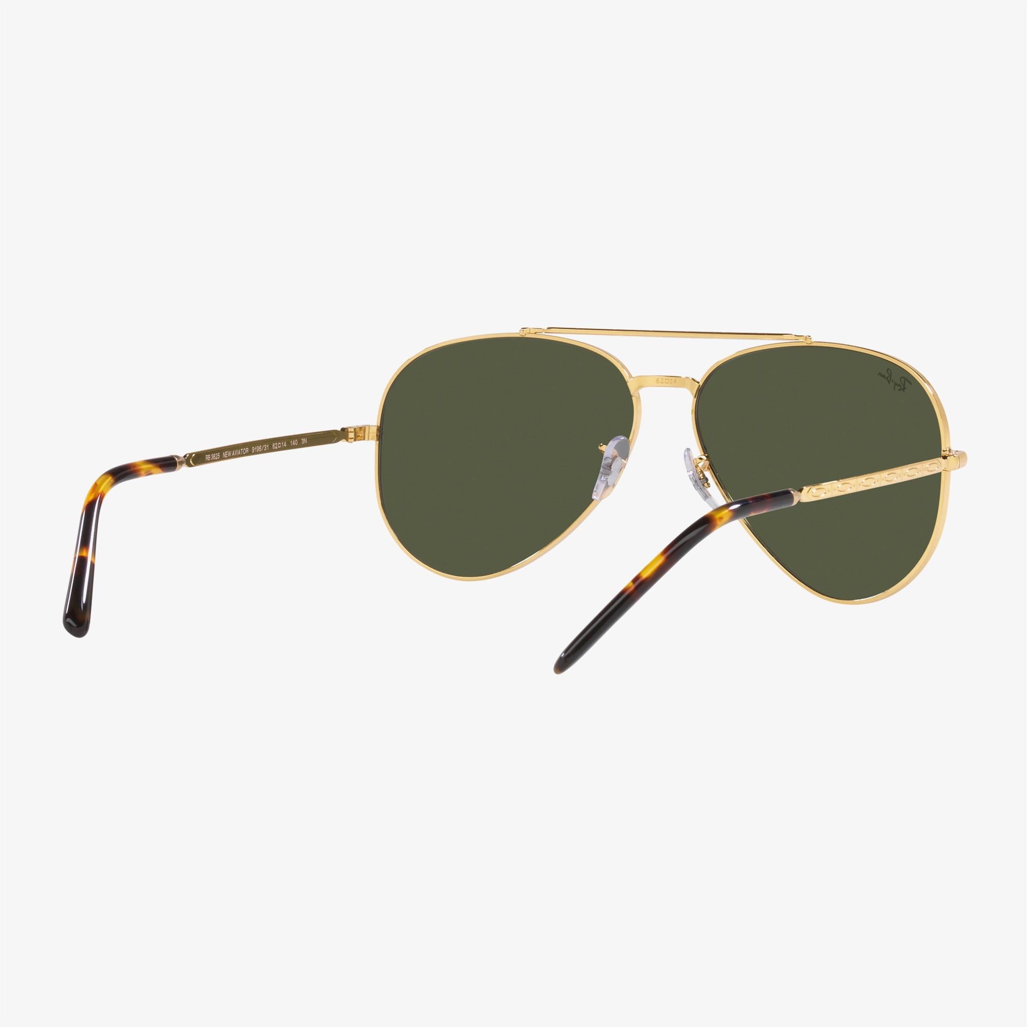 Ray-Ban New Aviator Unisex Altın Rengi Güneş Gözlüğü