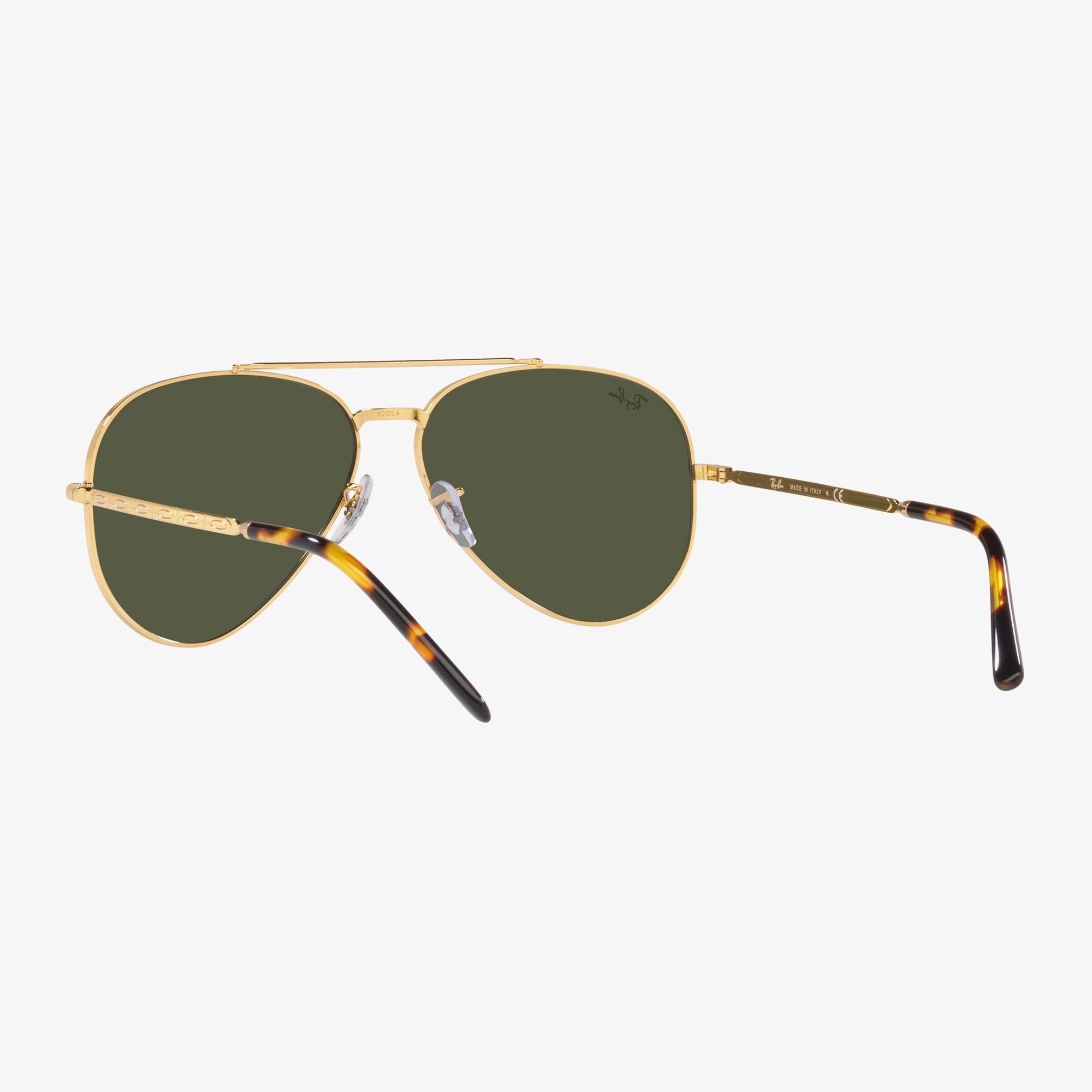 Ray-Ban New Aviator Unisex Altın Rengi Güneş Gözlüğü
