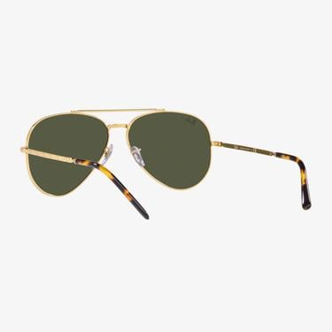  Ray-Ban New Aviator Unisex Altın Rengi Güneş Gözlüğü