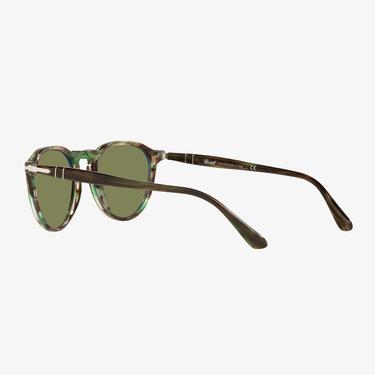  PERSOL Acetate Unisex Yeşil Güneş Gözlüğü