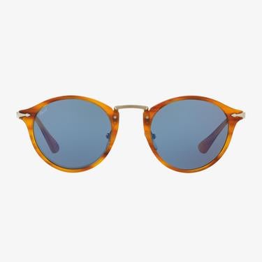  PERSOL Acetate Erkek Kahverengi Güneş Gözlüğü