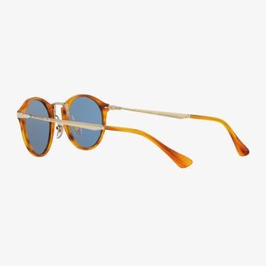  PERSOL Acetate Erkek Kahverengi Güneş Gözlüğü