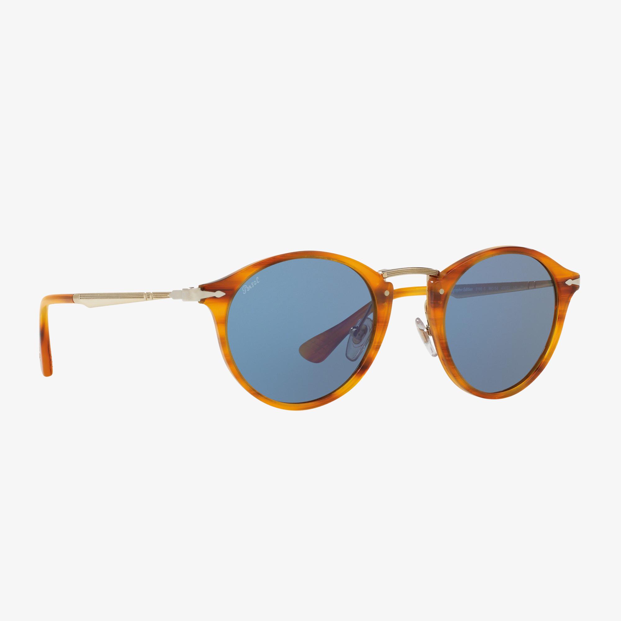 PERSOL Acetate Erkek Kahverengi Güneş Gözlüğü