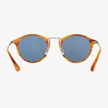  PERSOL Acetate Erkek Kahverengi Güneş Gözlüğü