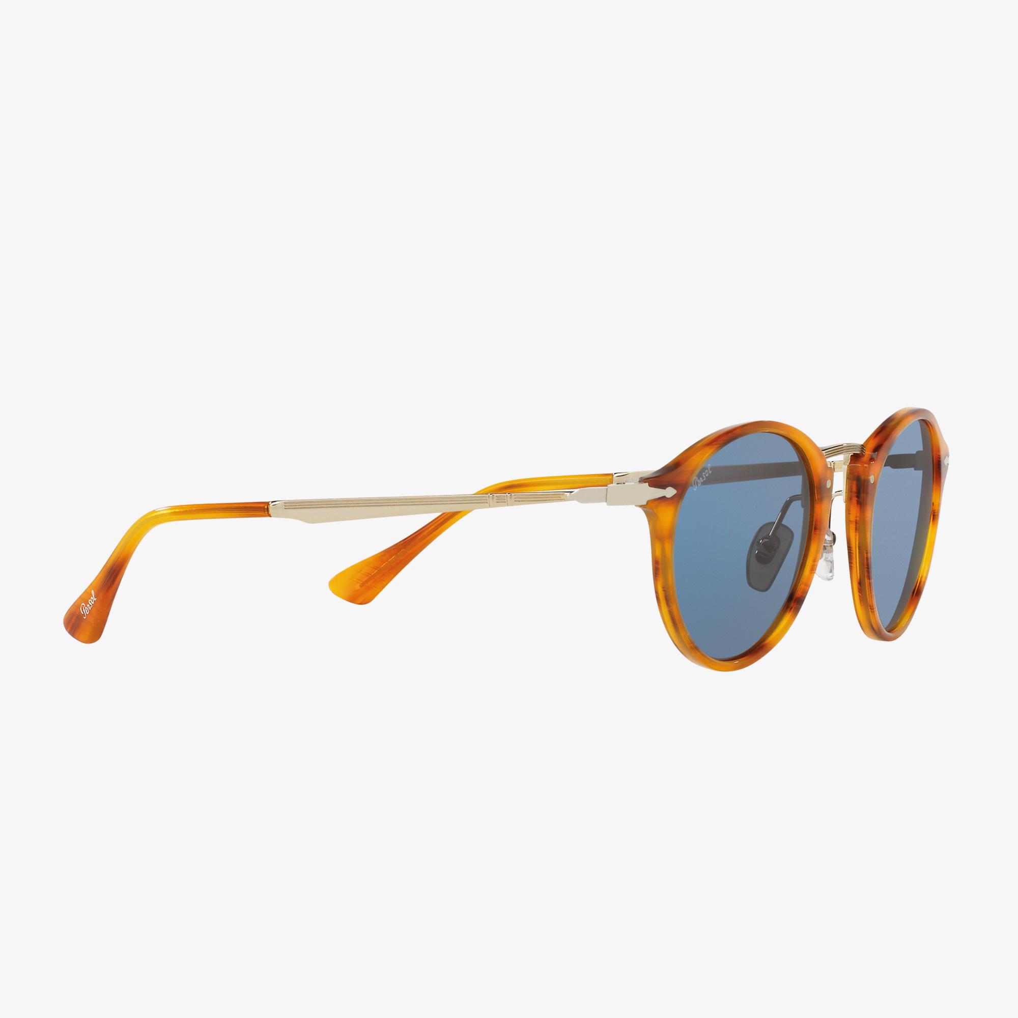 PERSOL Acetate Erkek Kahverengi Güneş Gözlüğü