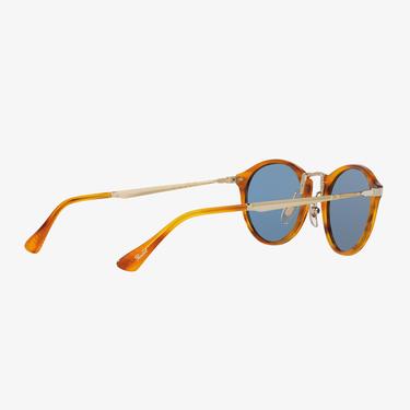  PERSOL Acetate Erkek Kahverengi Güneş Gözlüğü
