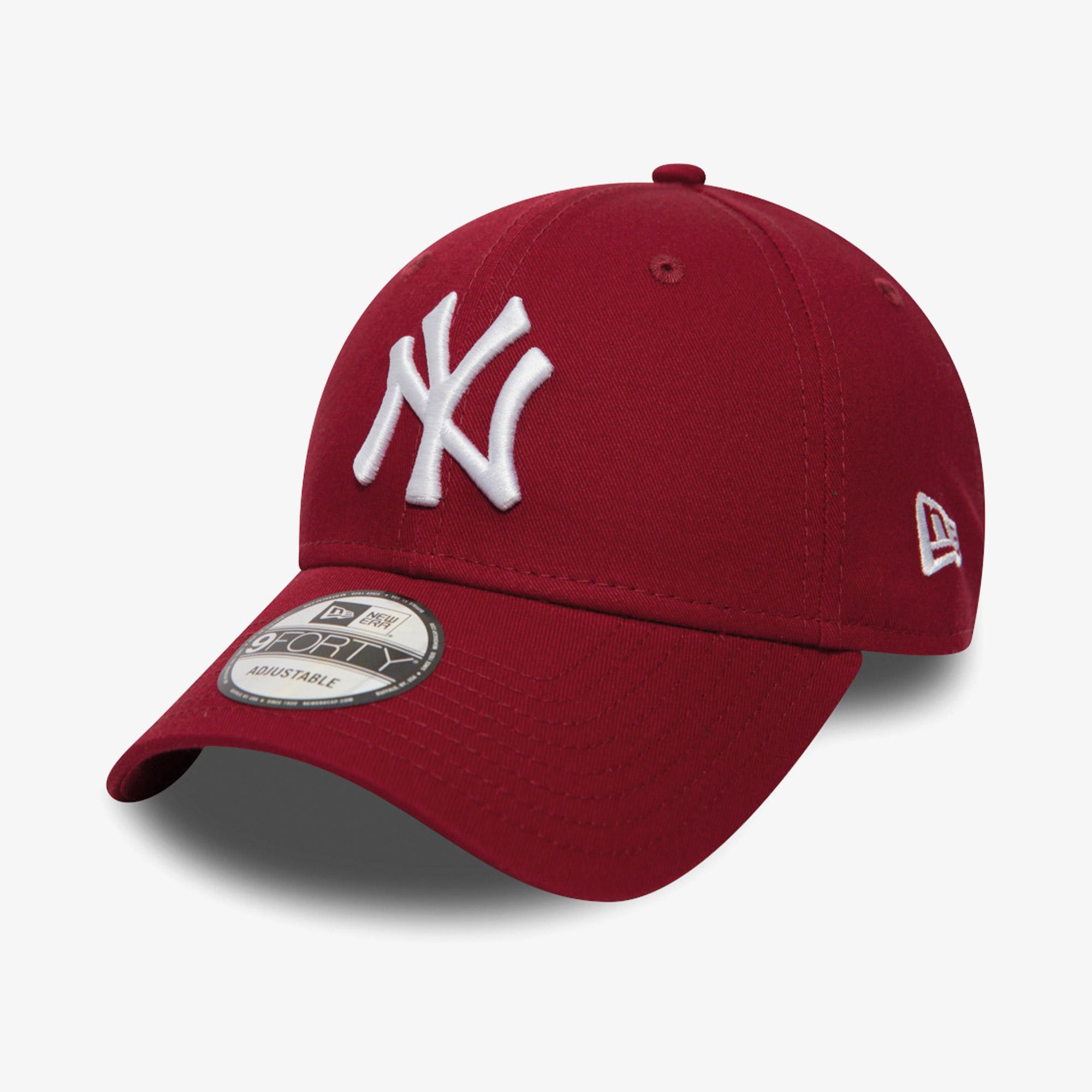 New Era League Essential 940 Çocuk Bordo Şapka