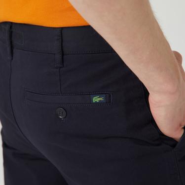  Lacoste Erkek Slim Fit Lacivert Bermuda Şort