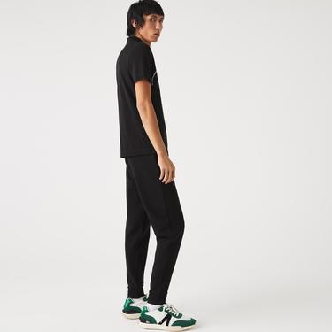  Erkek Slim Fit Siyah Eşofman Altı