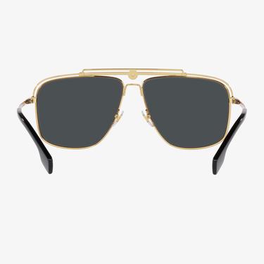  VERSACE Metal Erkek Altın Güneş Gözlüğü