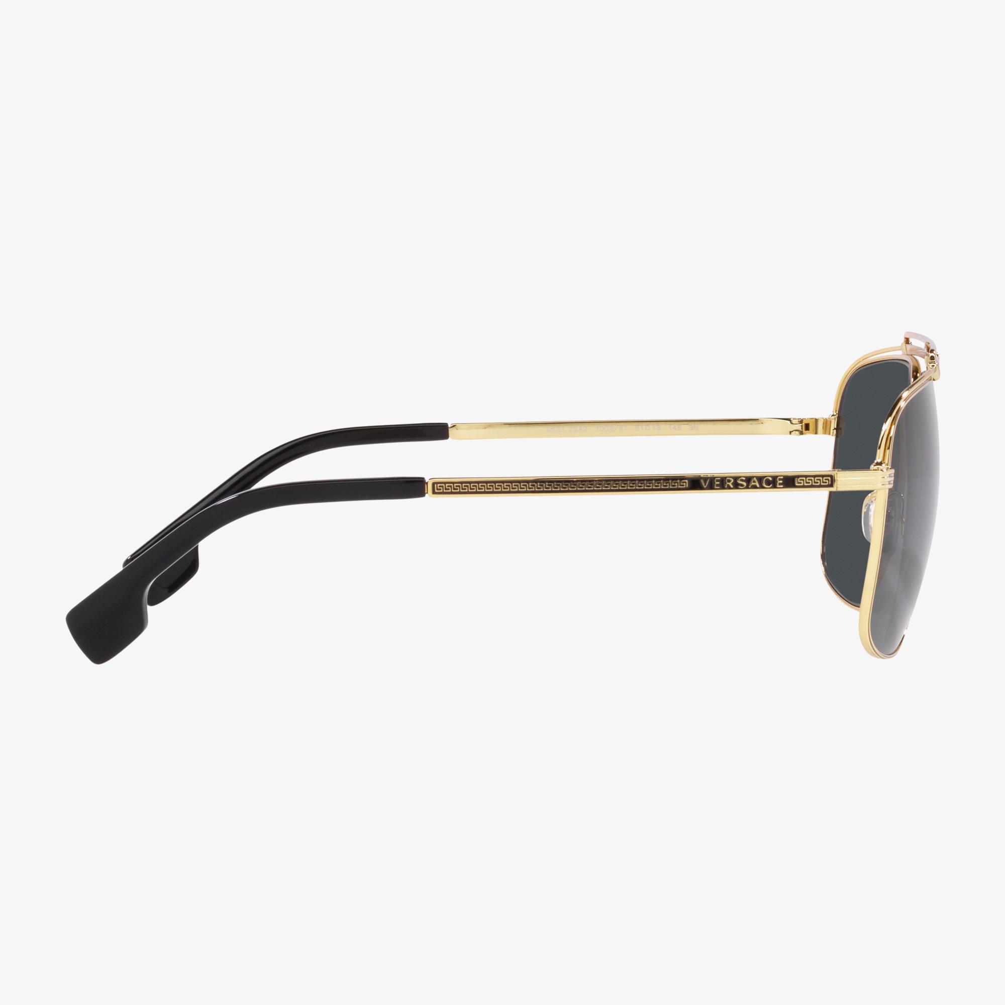 VERSACE Metal Erkek Altın Güneş Gözlüğü