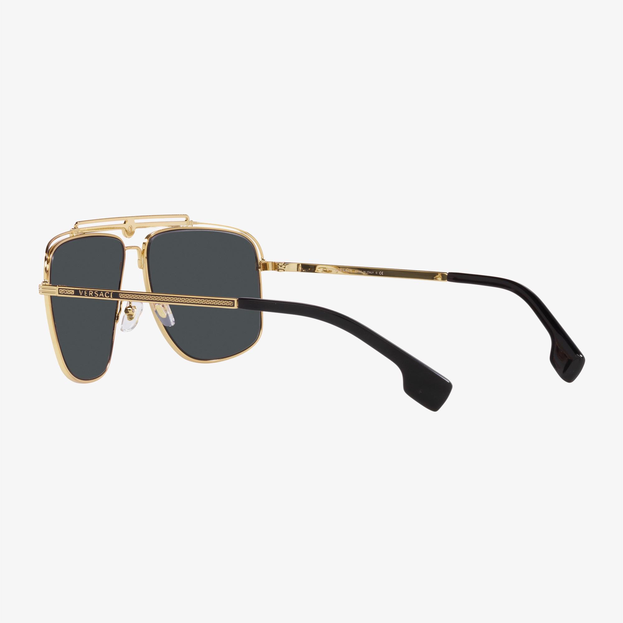 VERSACE Metal Erkek Altın Güneş Gözlüğü