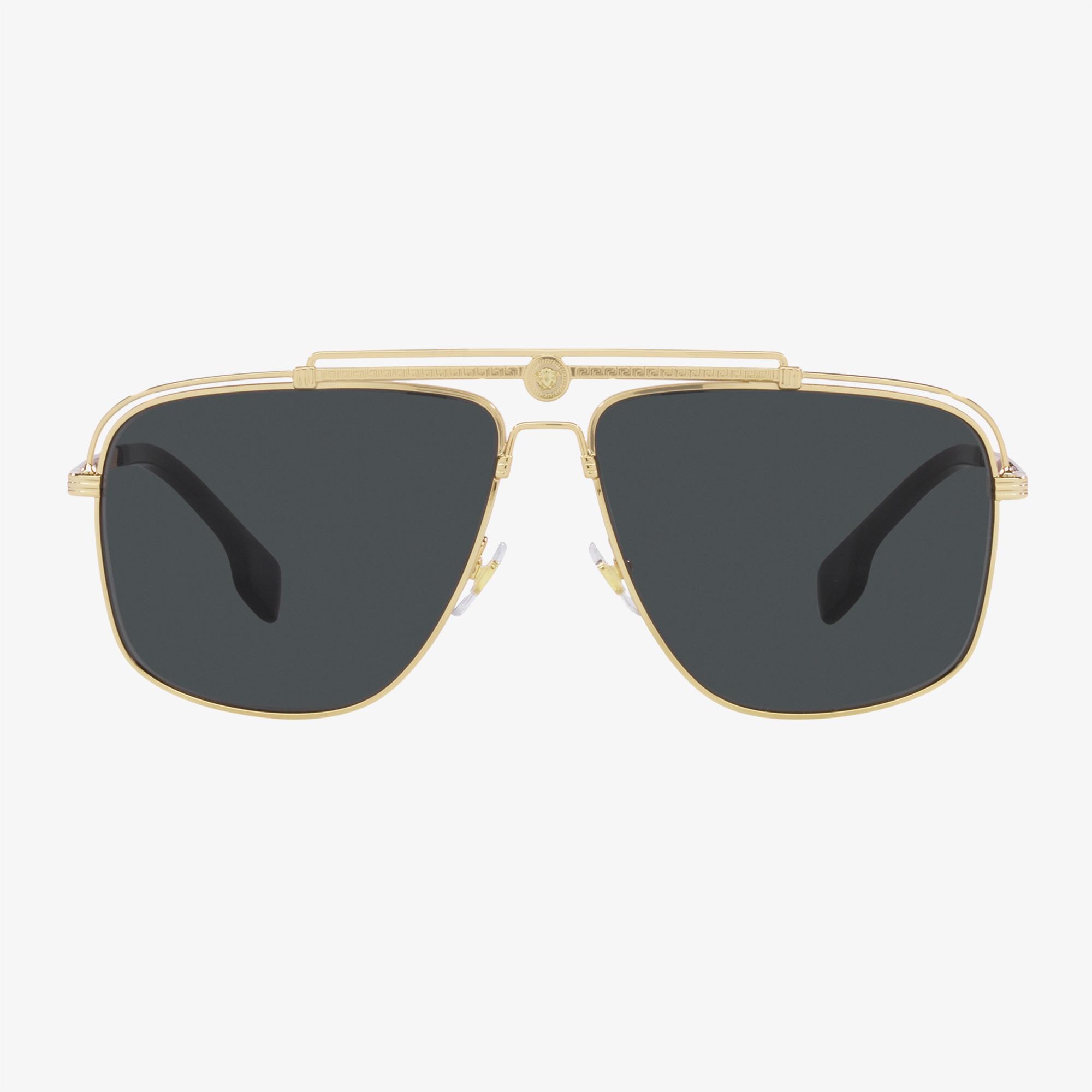 VERSACE Metal Erkek Altın Güneş Gözlüğü