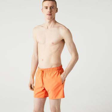  Lacoste Erkek Turuncu Mayo Şort