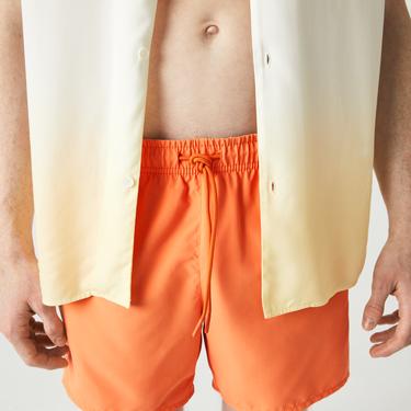  Lacoste Erkek Turuncu Mayo Şort