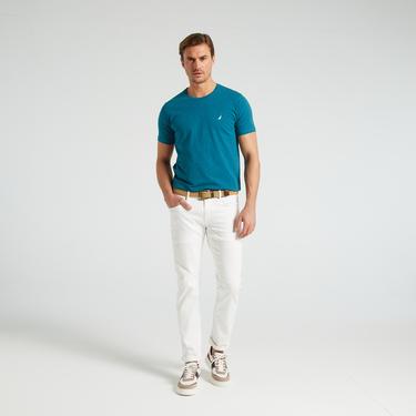  Nautica Erkek Mavi Standart Fit T-Shirt
