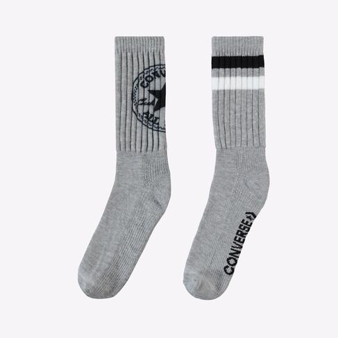  Converse Chuck Taylor Erkek 2'li Gri Uzun Çorap