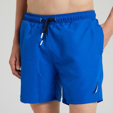  Nautica Erkek Mavi Standart Fit Mayo Şort