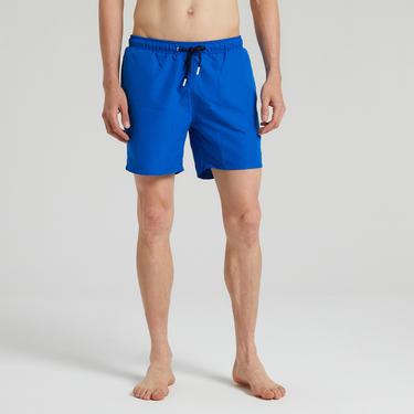  Nautica Erkek Mavi Standart Fit Mayo Şort